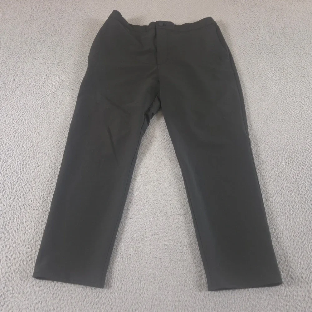 Banana Republic Pants Mens 34x28 Black Performance Tapered Stretch Tech Trousers